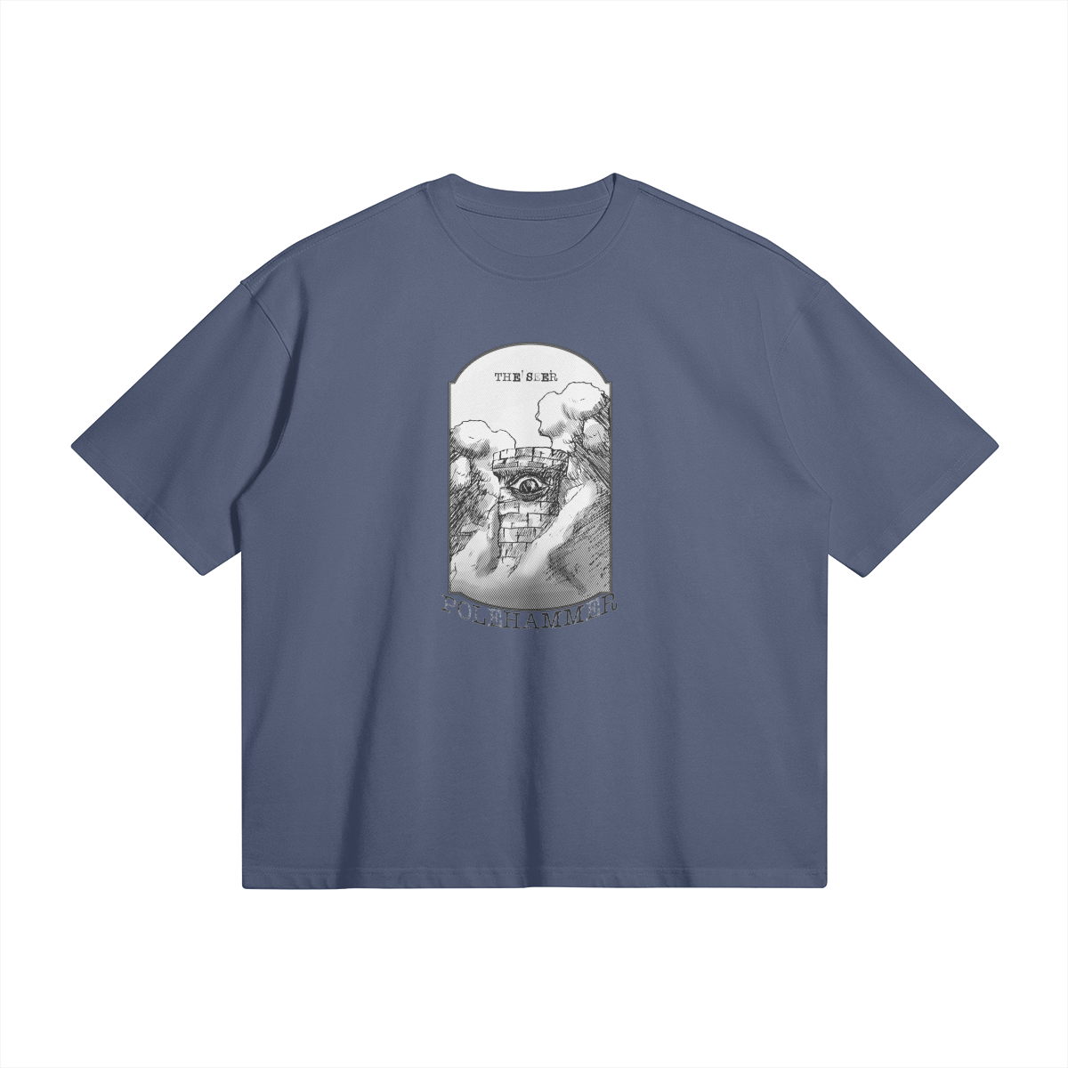 The Seer Oversized Trimmed Tee