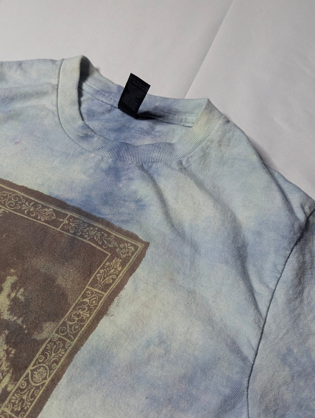 Blue Burning Man Tee