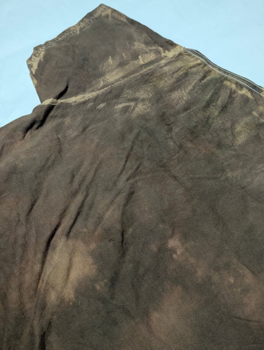 Brown Burning Man Tee