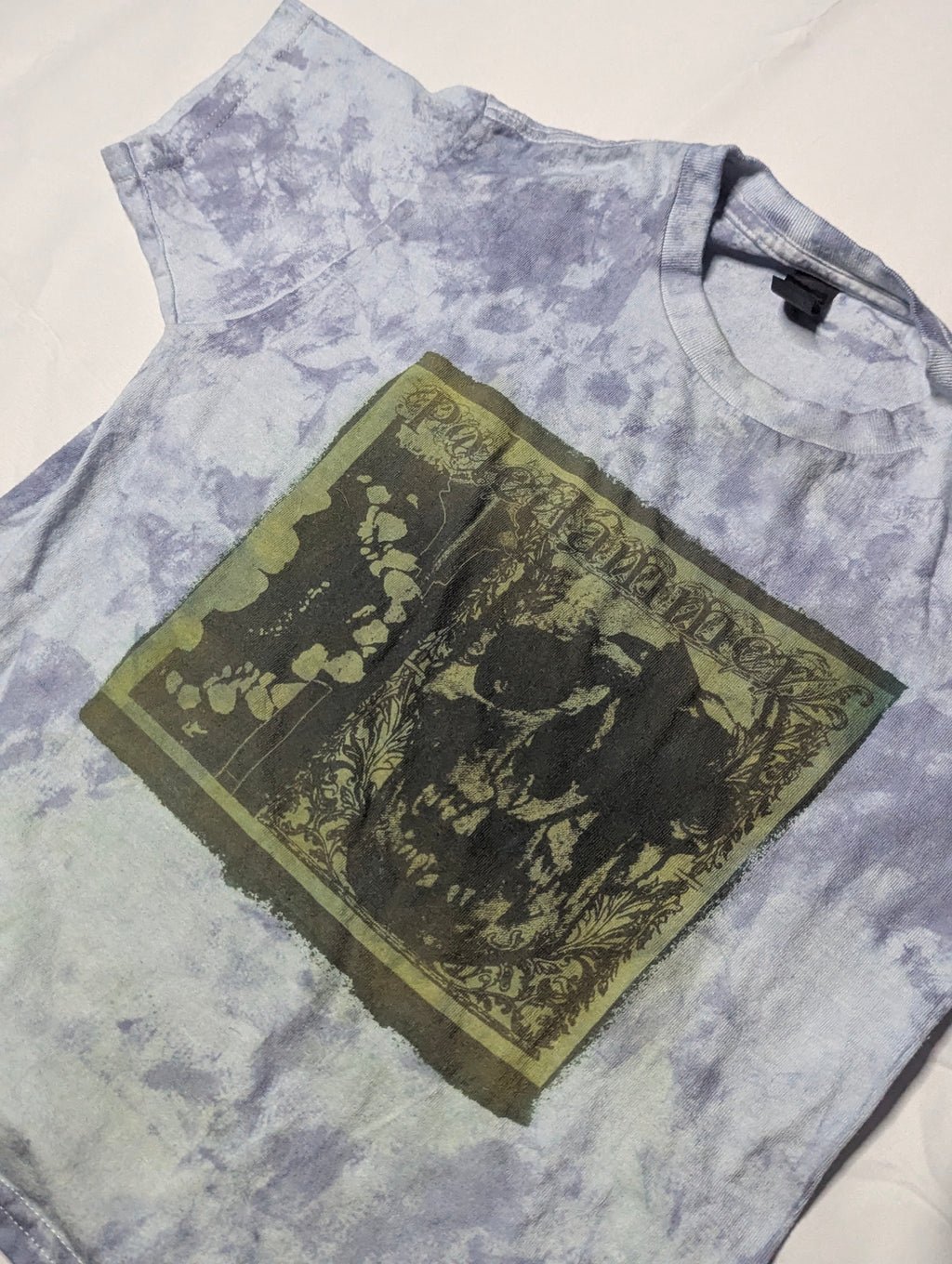 Periwinkle Skull Tee