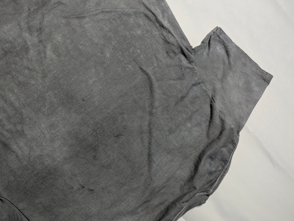 Gray Burning Man Tee
