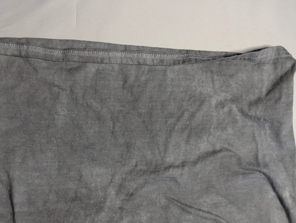 Gray Burning Man Tee