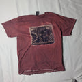 Burgundy Skull Tee