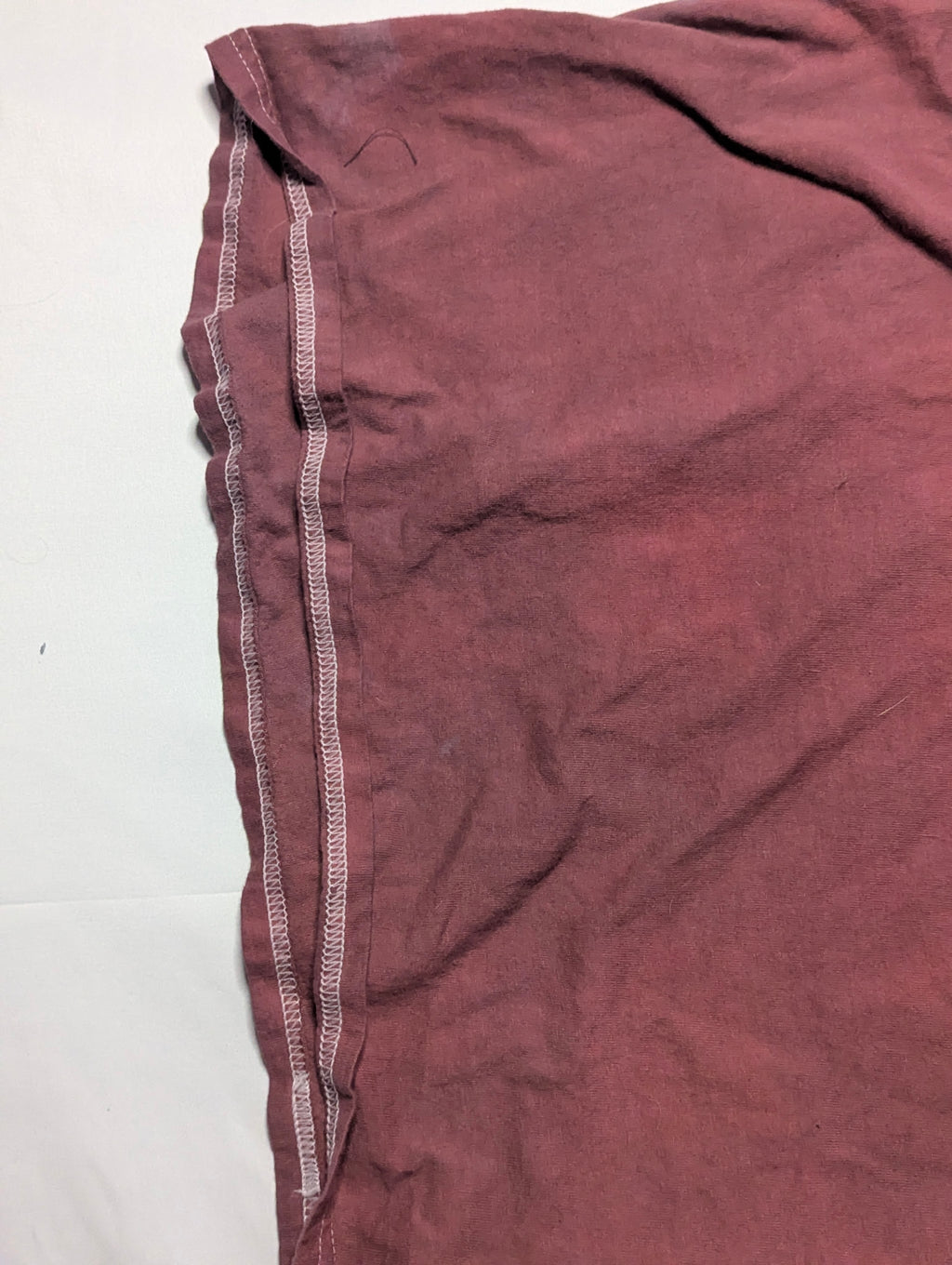 Burgundy Skull Tee