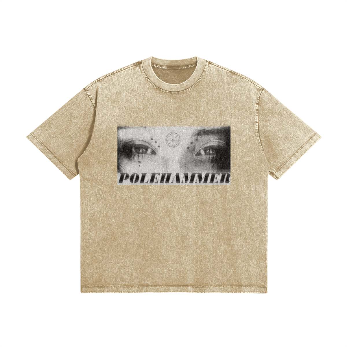 Eyes Acid Wash Tee