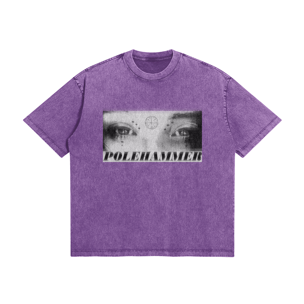 Eyes Acid Wash Tee