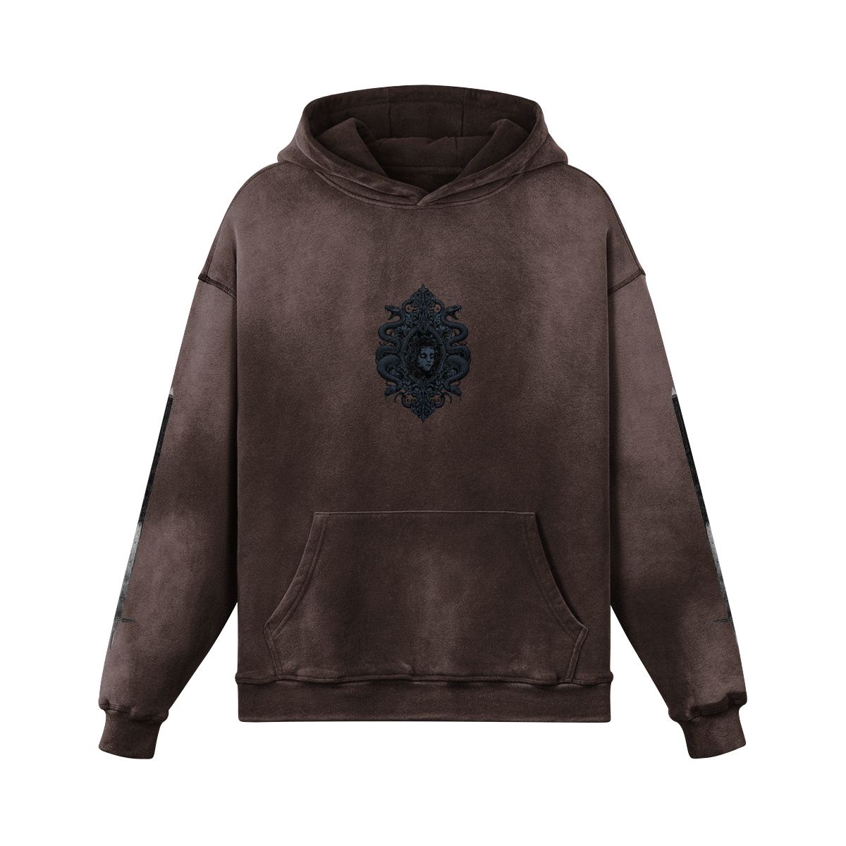 Medusa Blue Sun Bathed Pullover Deluxe