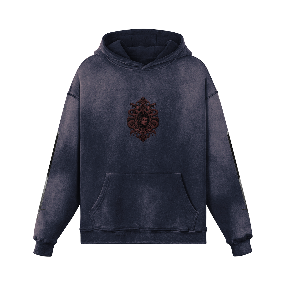 Medusa Red Sun Bathed Pullover Deluxe