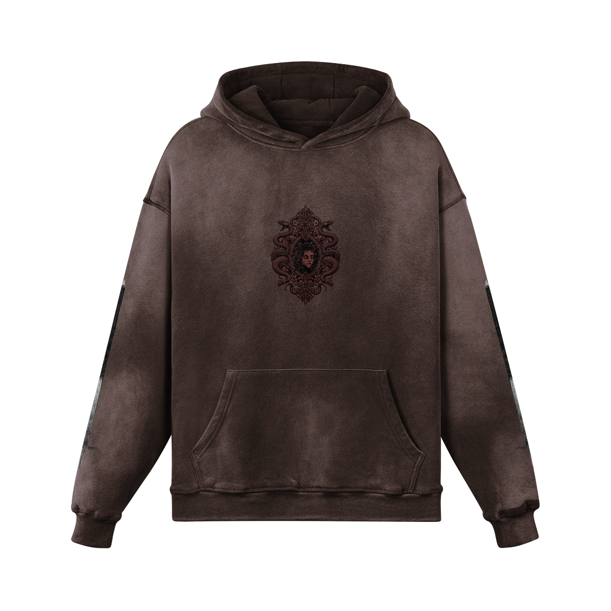 Medusa Red Sun Bathed Pullover Deluxe