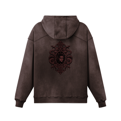 Medusa Red Sun Bathed Pullover Deluxe