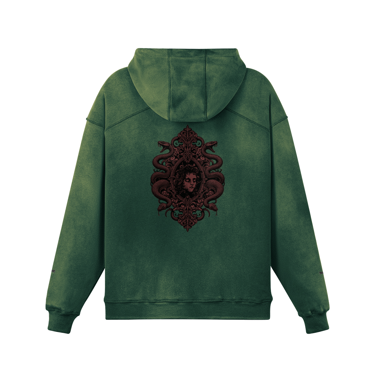 Medusa Red Sun Bathed Pullover Deluxe