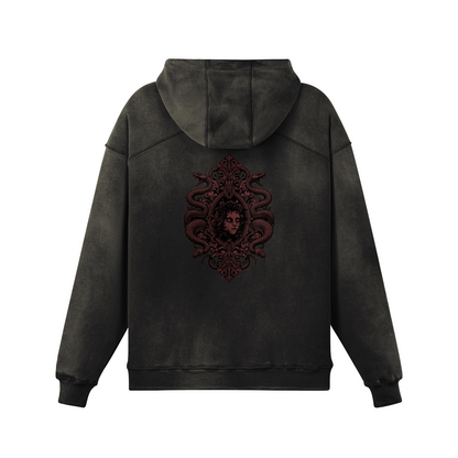 Medusa Red Sun Bathed Pullover Deluxe