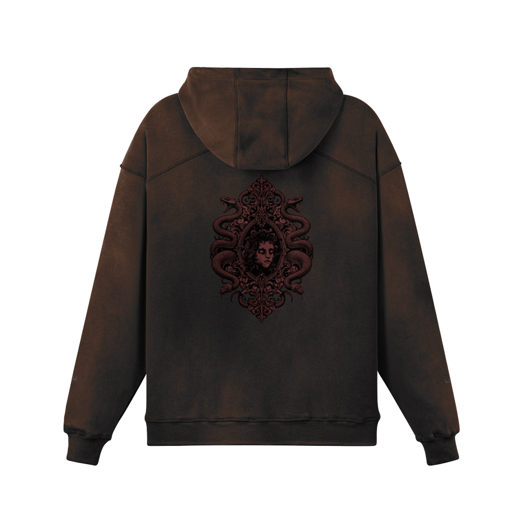 Medusa Red Sun Bathed Pullover Deluxe