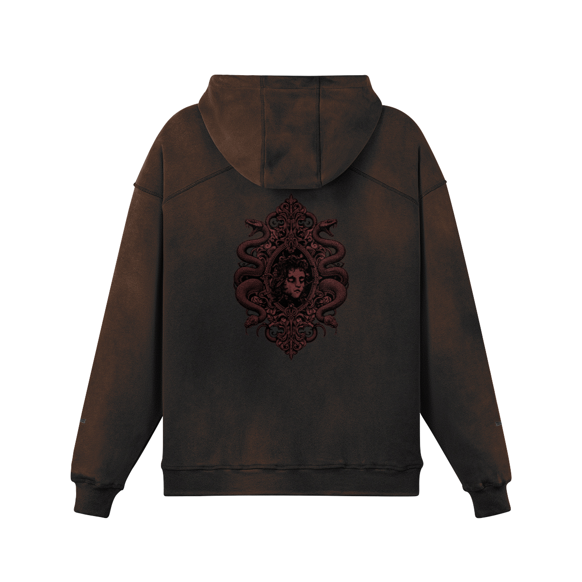 Medusa Red Sun Bathed Pullover Deluxe