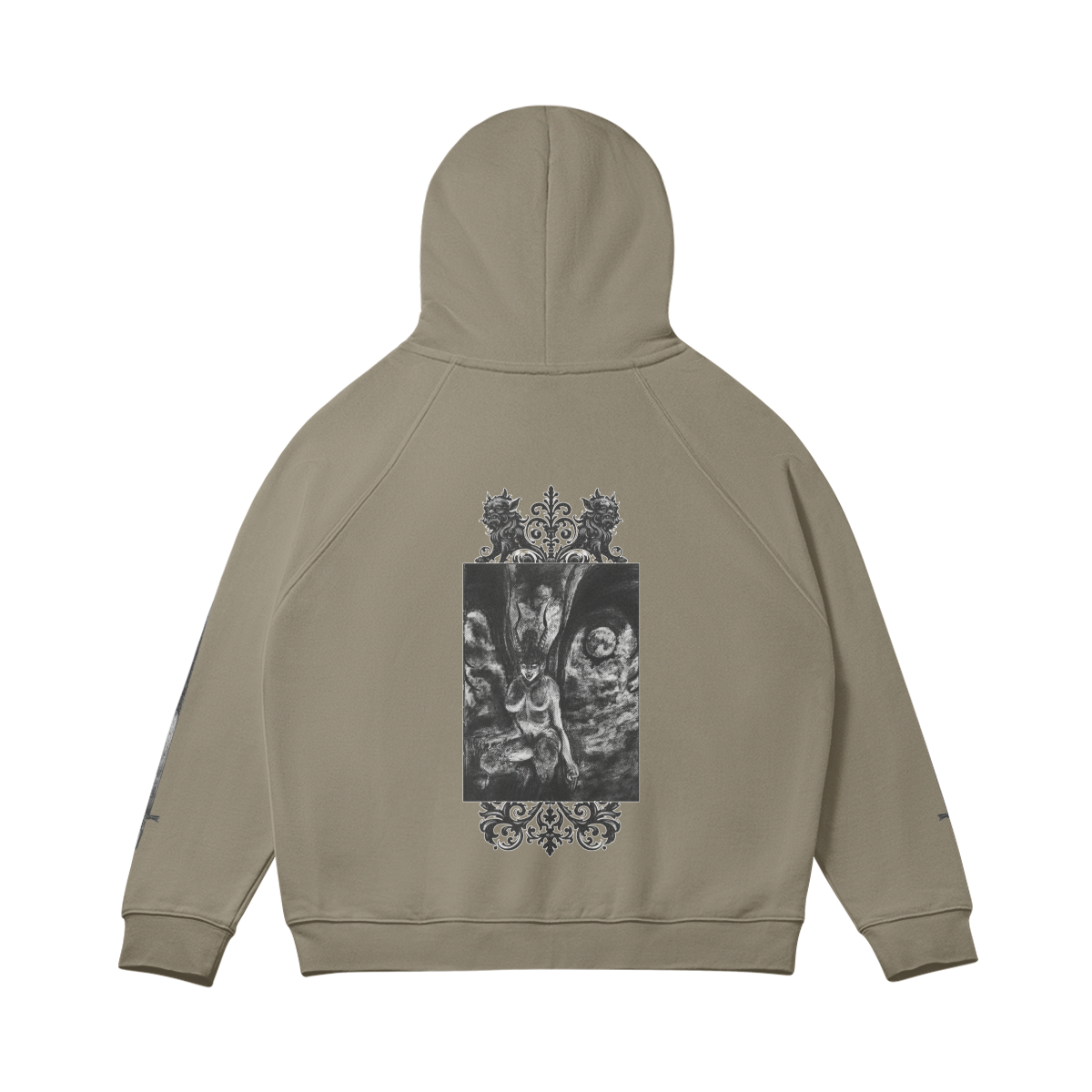 Gargoyle Zip Up Deluxe