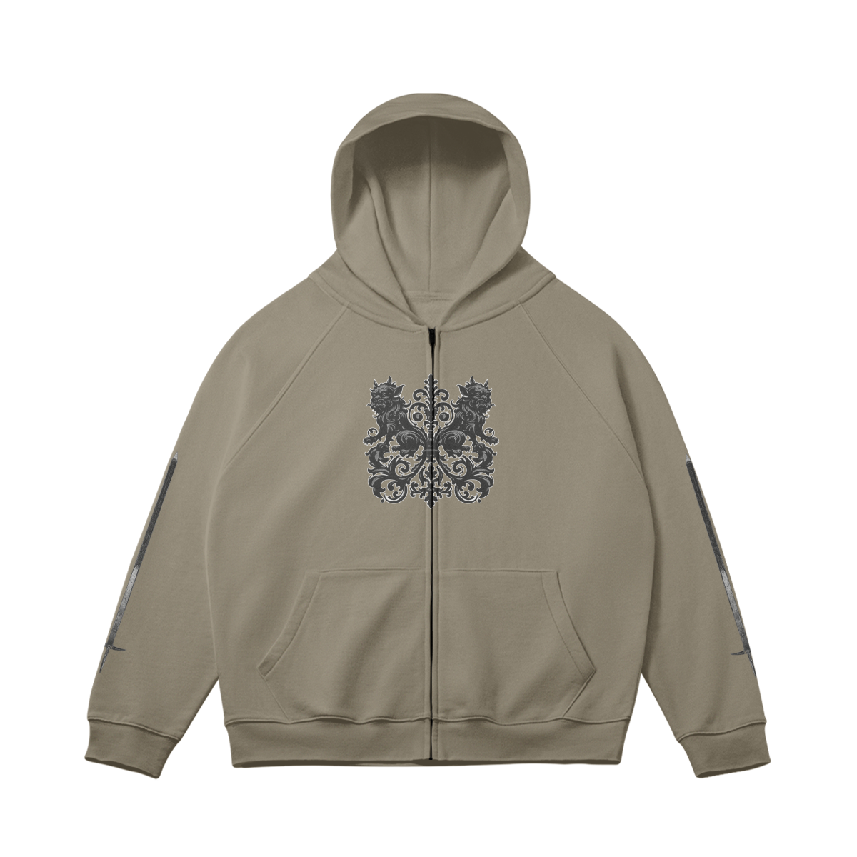Gargoyle Zip Up Deluxe
